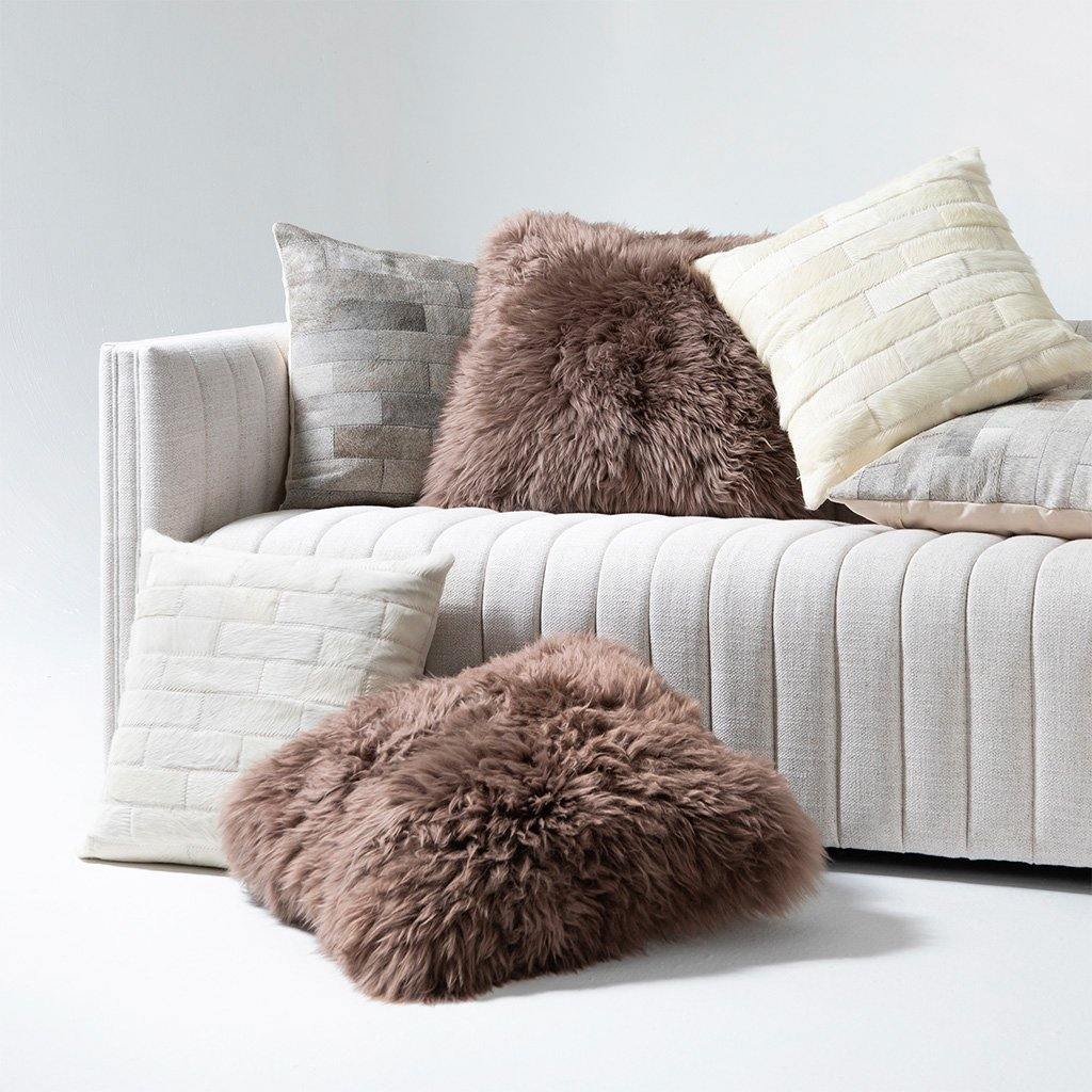 Sheepskin + Hide Pillows