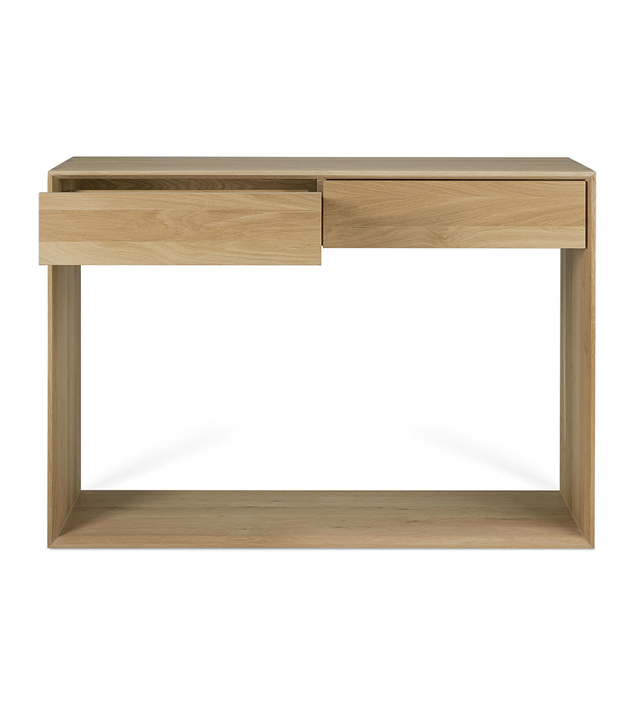 Oak Nordic Console -