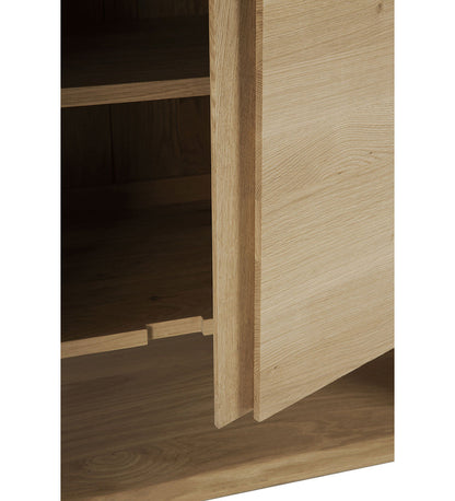 Oak Nordic Sideboard - 2 Doors