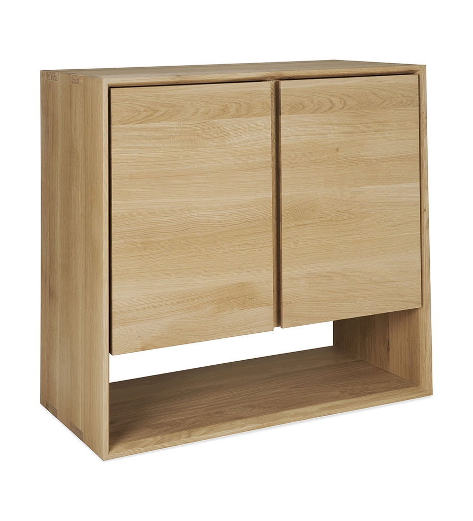 Oak Nordic Sideboard - 2 Doors