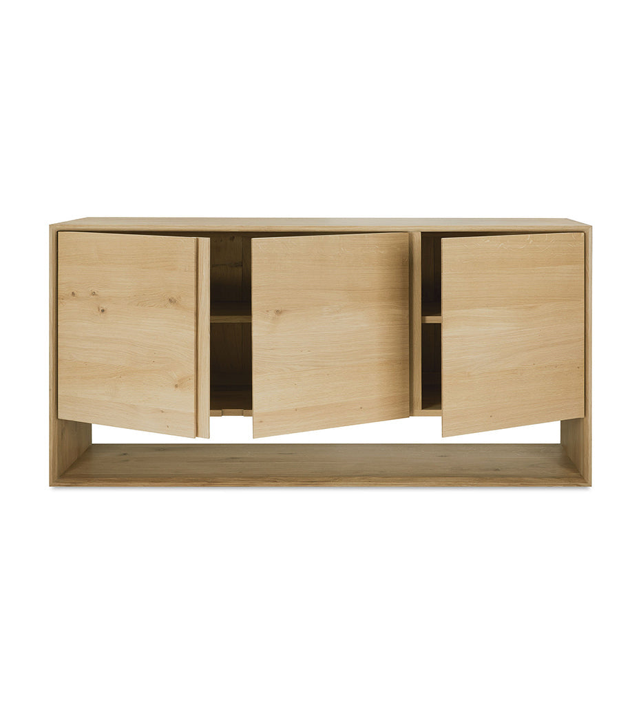 Oak Nordic Sideboard - 3 Doors