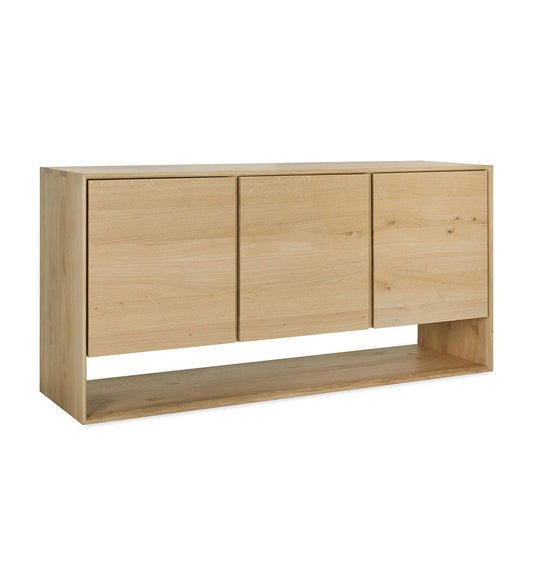 Oak Nordic Sideboard - 3 Doors