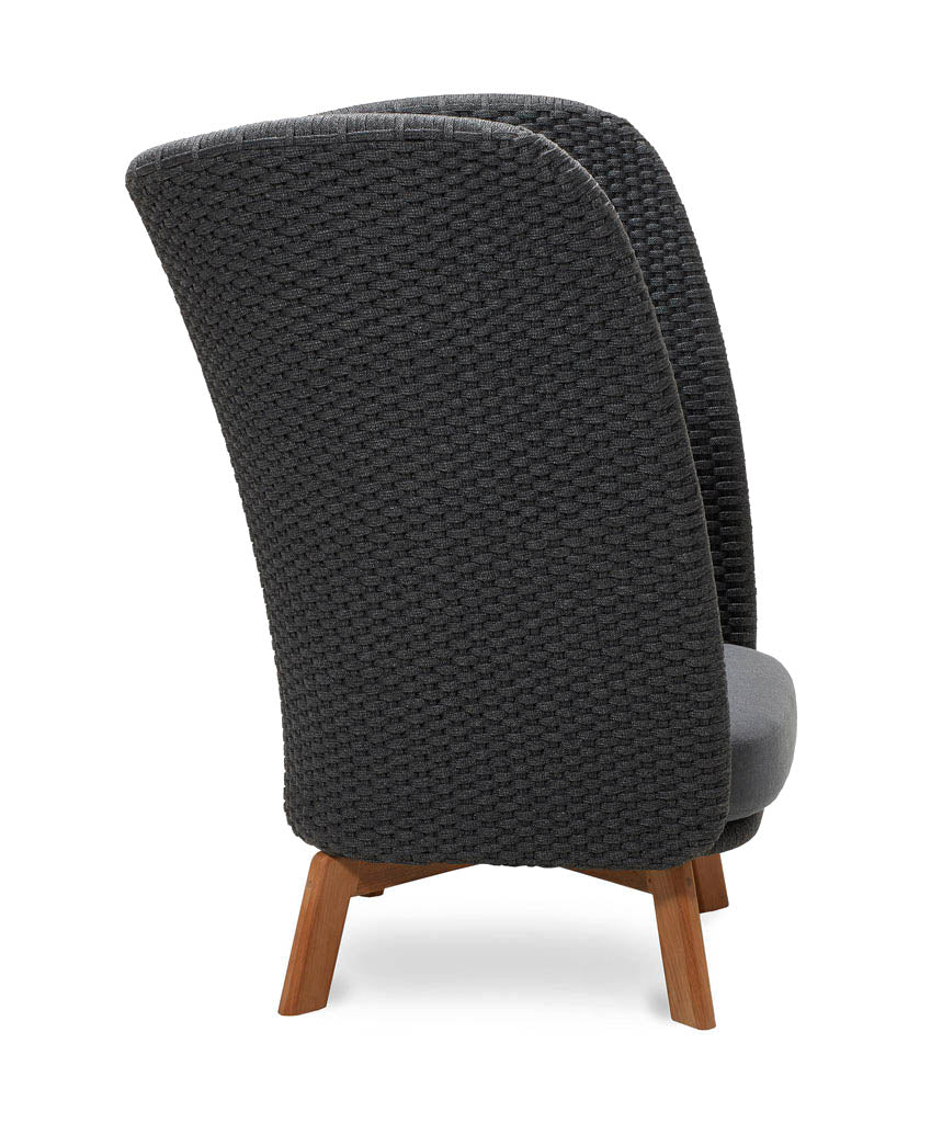 Peacock Wing Highback Chair