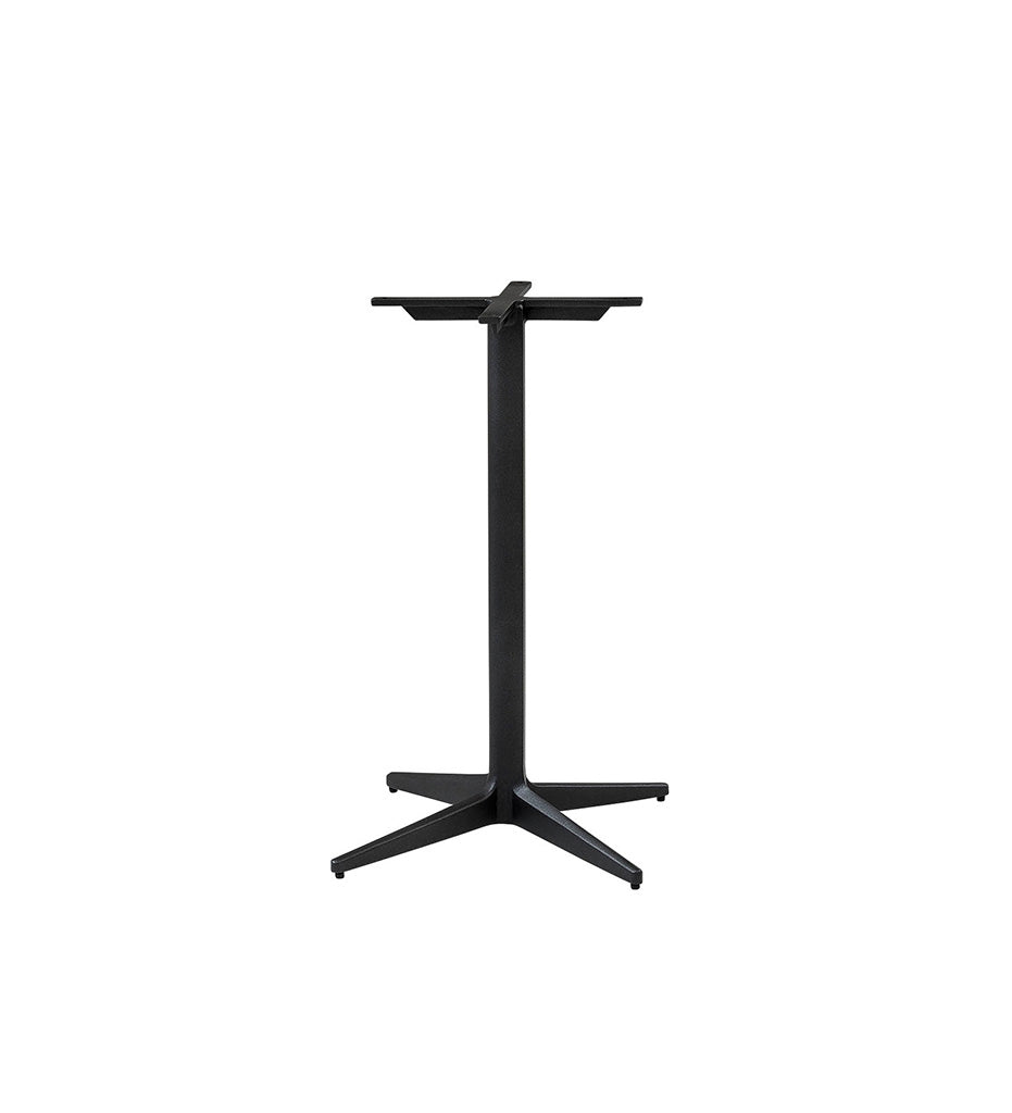 Drop Cafe Table Base - Lava Grey