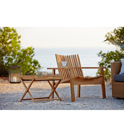 lifestyle, Cane-Line Amaze Lounge Chair -