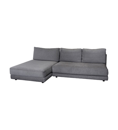 Scale 2-seater Sofa w/ Single Daybed - Left Facing