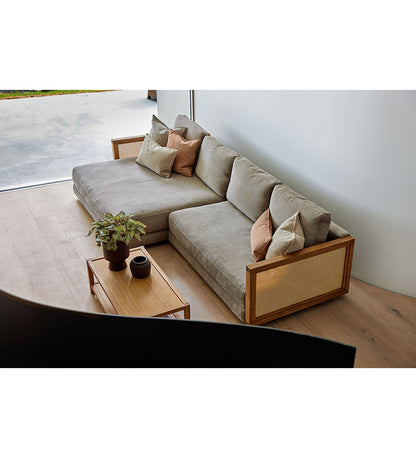 Scale 2-seater Sofa w/ Single Daybed - Left Facing