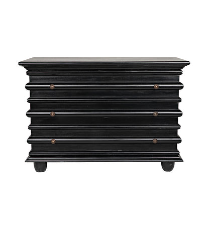 Ascona Small Chest - Hand Rubbed Black