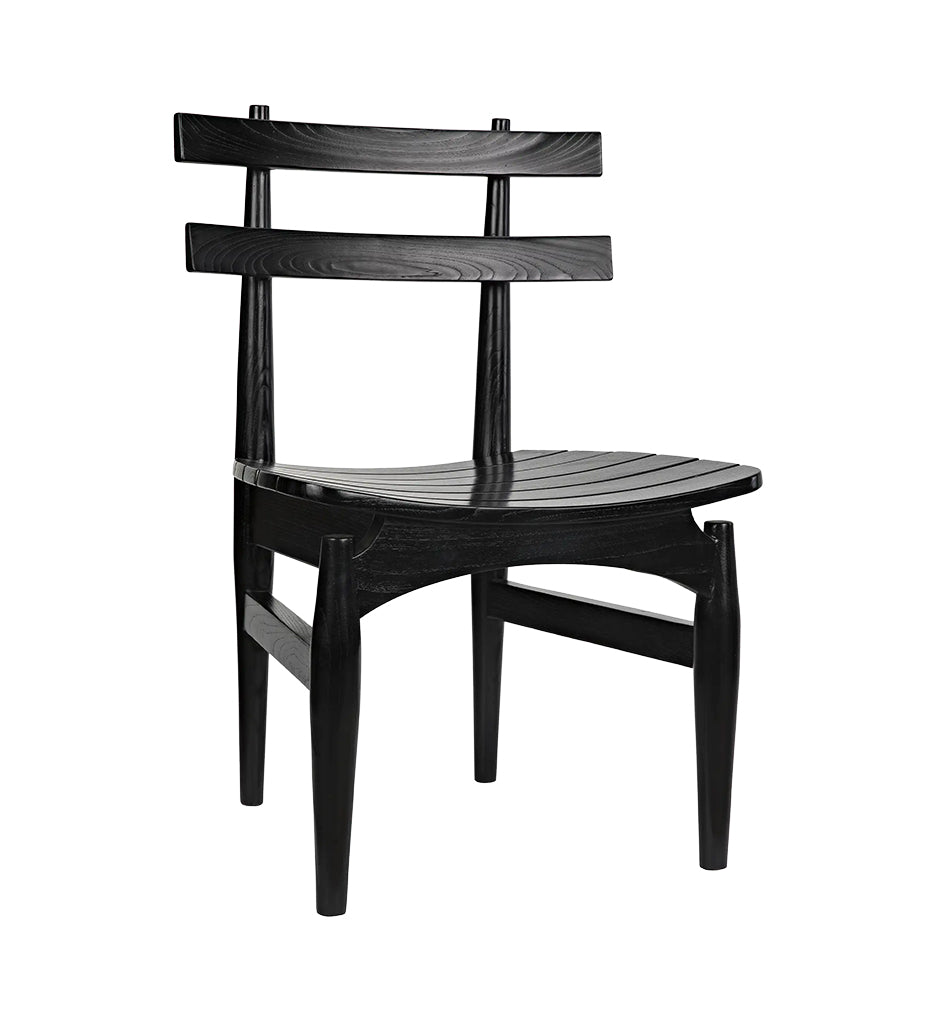 Azumi Chair - Charcoal Black