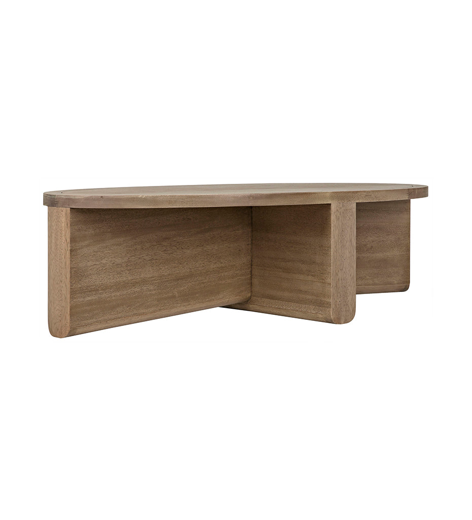 Bast Coffee Table - Washed Walnut