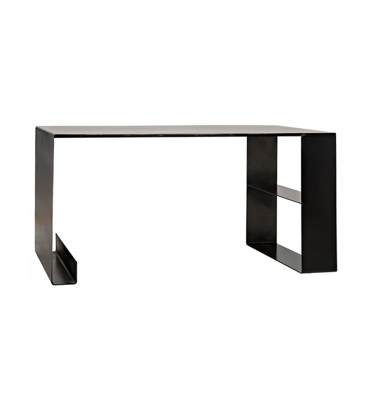 Black Steel Desk