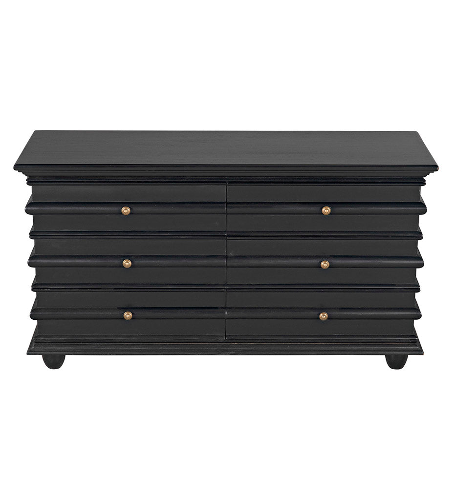 Ascona Chest - Hand Rubbed Black