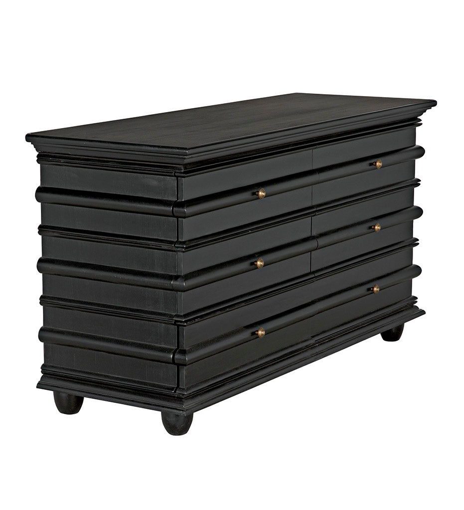 Ascona Chest - Hand Rubbed Black