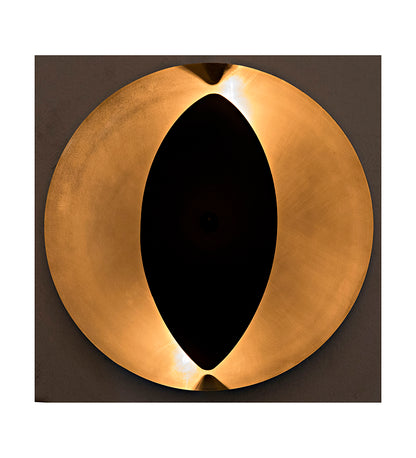 Bengal Sconce - Steel with Brass Finish