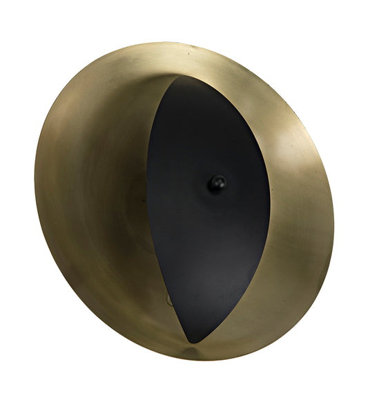 Bengal Sconce - Steel with Brass Finish