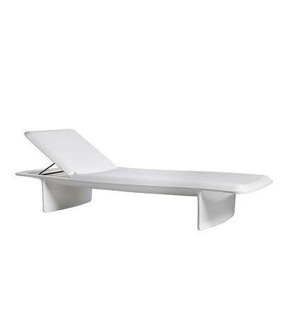 Slide Ponente Sun Lounger - White Milky