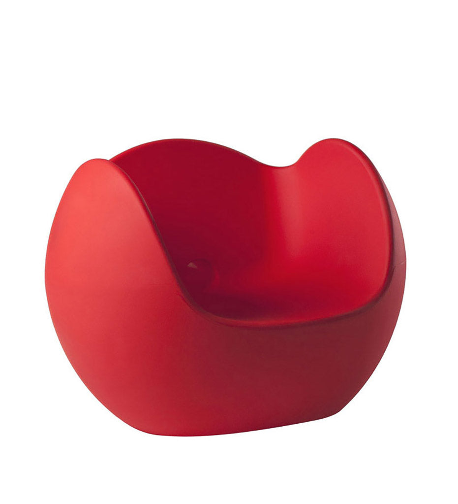 Slide Blos Rocking Lounge Chair - Flame Red