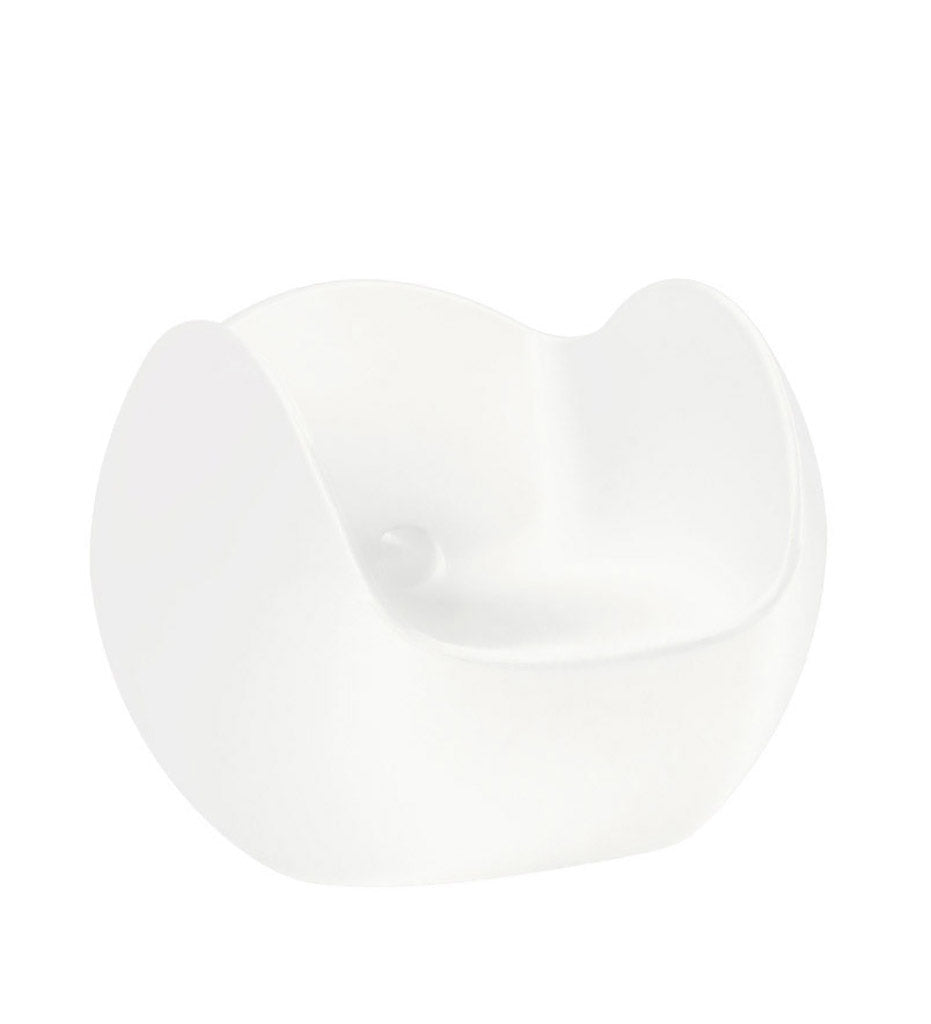 Slide Blos Rocking Lounge Chair - Milky White