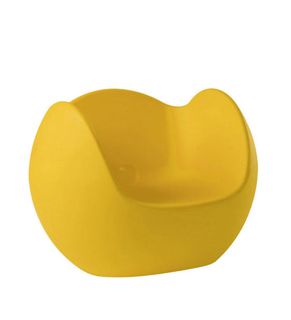 Slide Blos Rocking Lounge Chair - Saffron Yellow