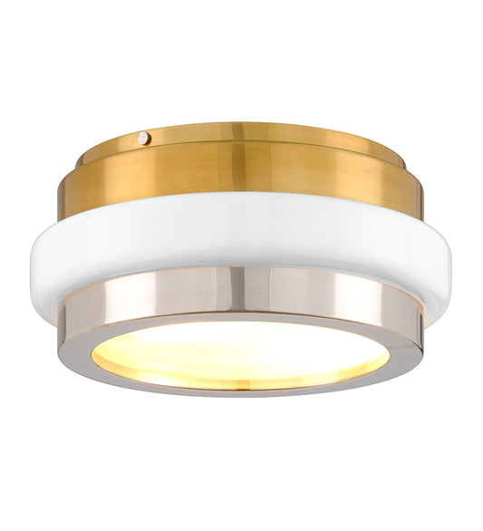 Beckenham Flush Mount - Brass And Nickel