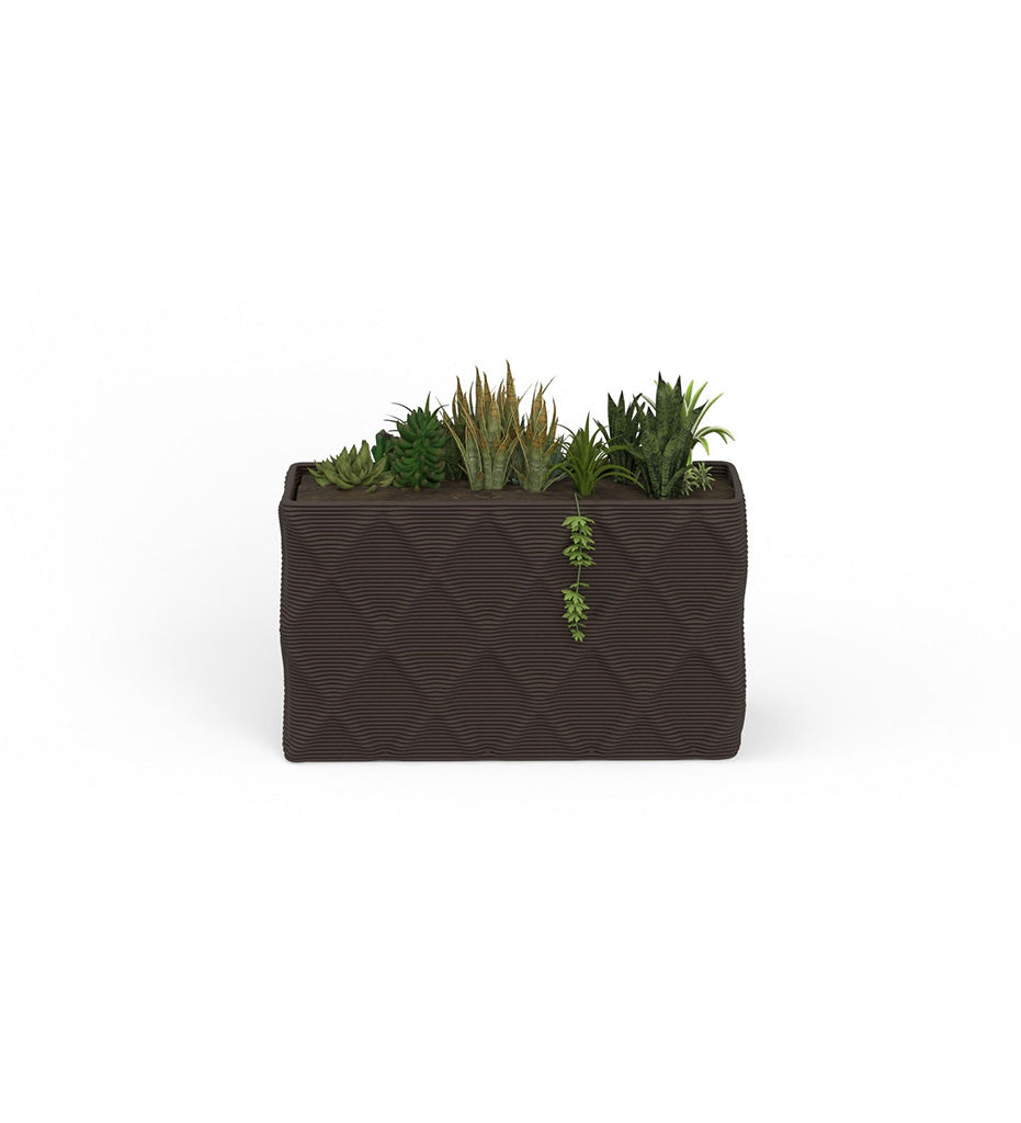 Avila Small Rectangular Planter - Diamond -