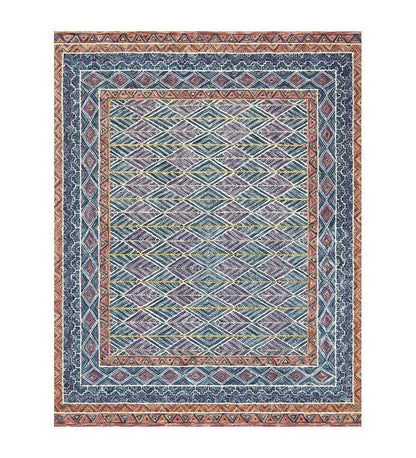 Priti PRT-01 Teal / Fiesta Rug