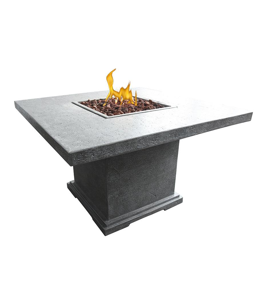 Allred Collaborative - Ocean Rock USA, Incorporated - Birmingham Dining Fire Table - Birmingham Dining Fire Table Birmingham Dining Fire Table - Travertine Light Grey OFG202LG