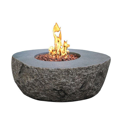 Allred Collaborative - Ocean Rock USA, Incorporated - Boulder Fire Table - Boulder Fire Table Boulder Fire Table - Natural Gas OFG110-NG