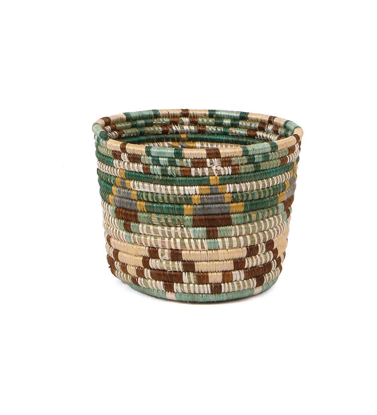 Kazi-Ivy and Shades of Sand Mwiba Tapered Planter-TP.10039