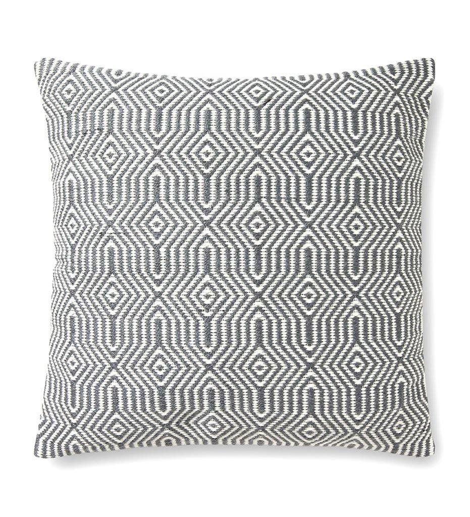 Charcoal & White Indoor/Outdoor Pillow