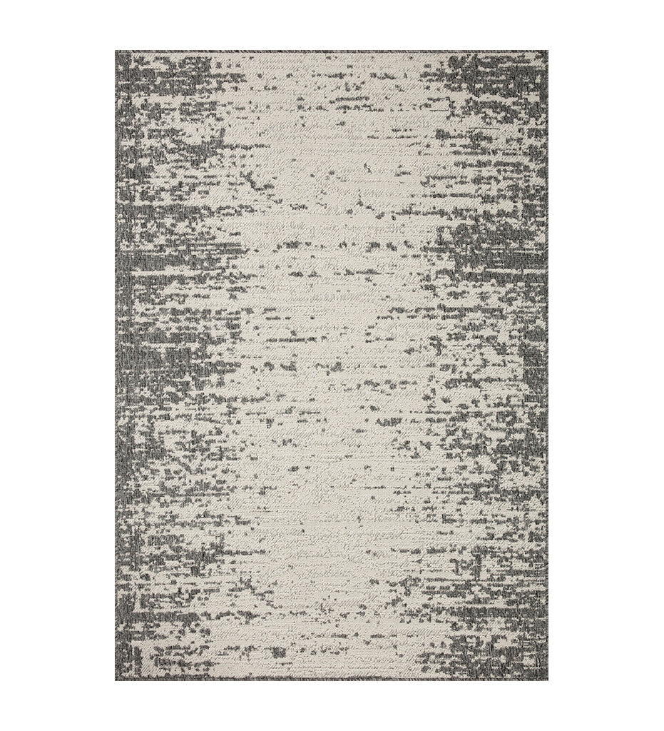 Loloi-RAI-01 Indoor / Outdoor Ivory / Grey Rug-RANERAI-01IVGY