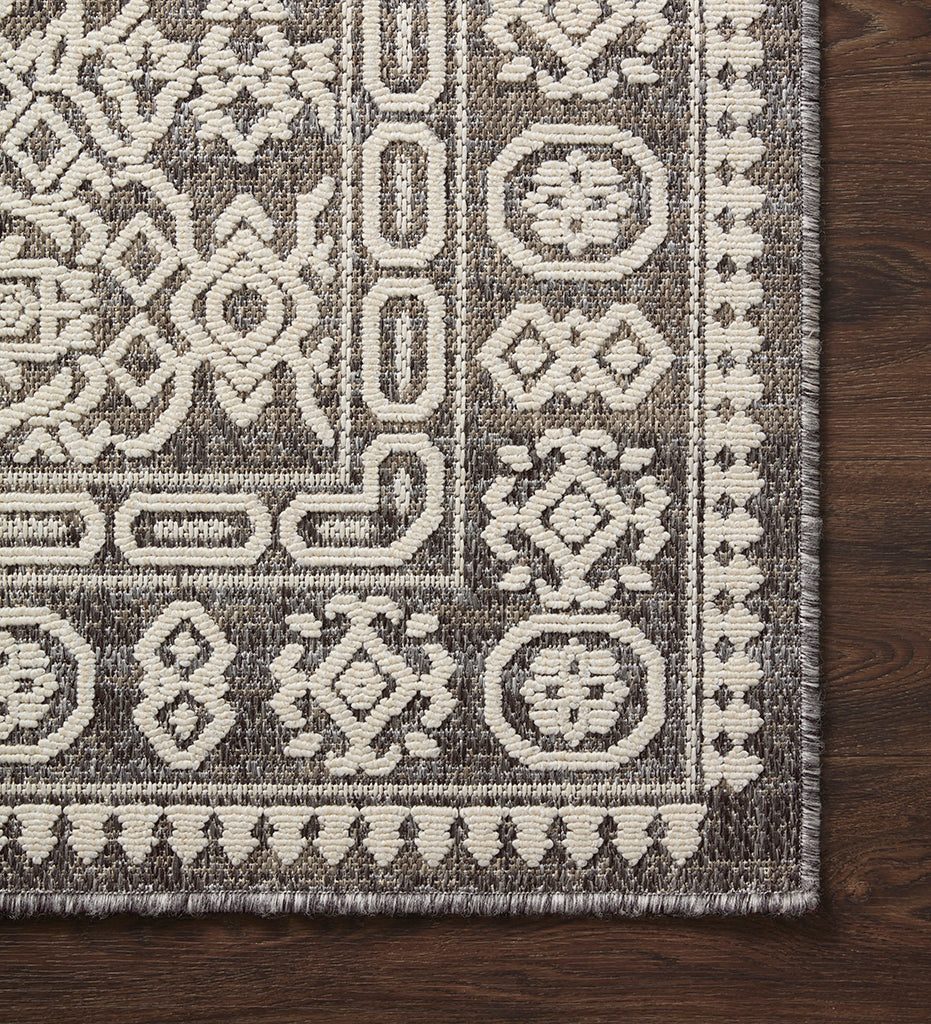 Loloi-Rainier RAI-02 Pebble / Ivory Rug-RANERAI-02PPIV