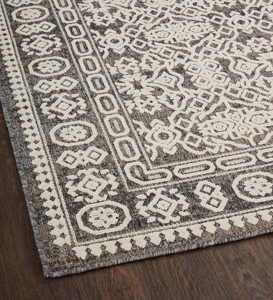 Loloi-Rainier RAI-02 Pebble / Ivory Rug-RANERAI-02PPIV