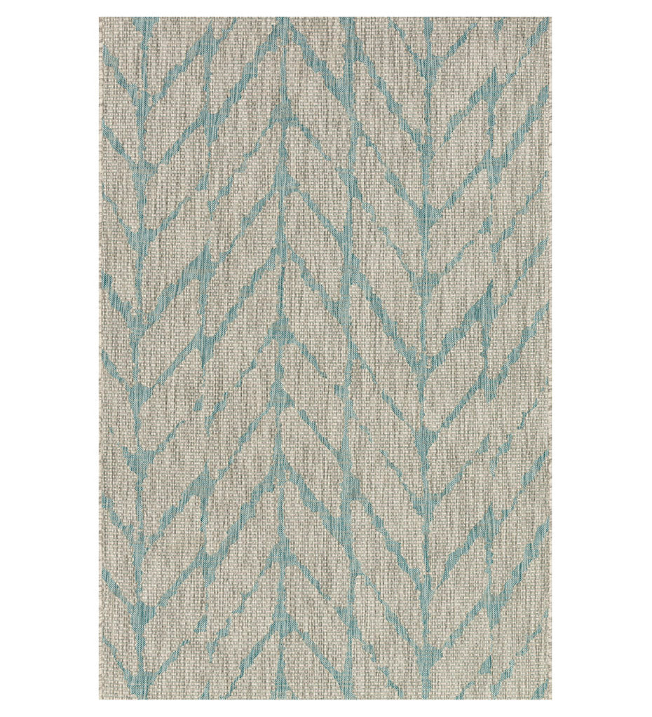 Loloi Isle IE-02 Mist / Aqua Indoor / Outdoor Rug