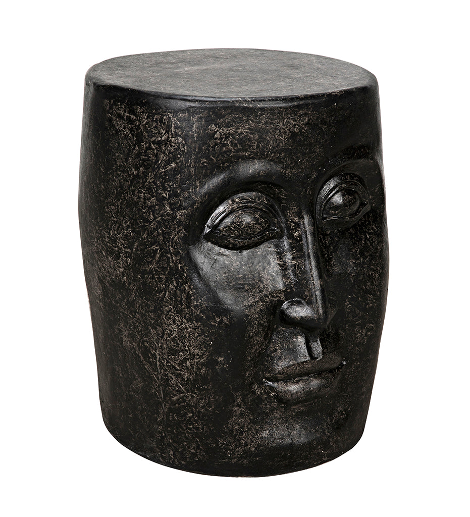 Noir Head Side Tables - Black Fiber Cement AR-202BF