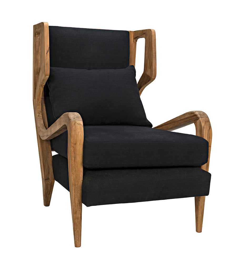 Noir Carol Chair - Teak GCHA292T