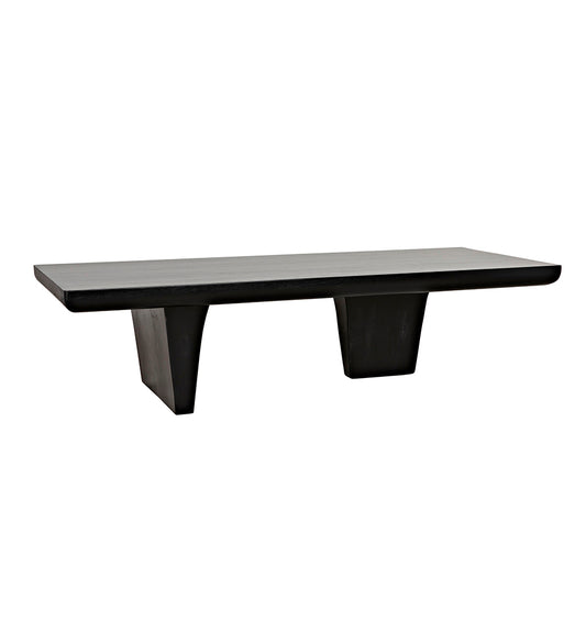 Noir Ward Coffee Table - Hand Rubbed Black GTAB1079HB