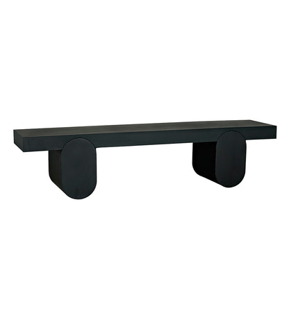 Noir Evora Coffee Table - Black Metal GTAB1108MTB