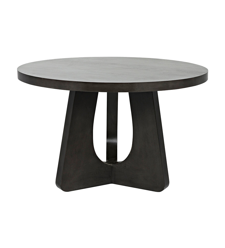 Noir Nobuko Dining Table - 48 Diameter - Pale GTAB508P-48