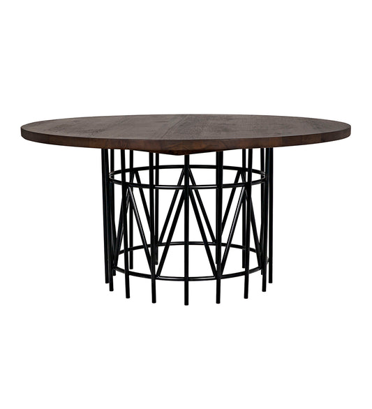 Noir Silberman Dining Table - GTAB573DW