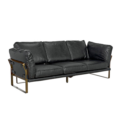 Noir Apollo Sofa - Leather LEA-S0429-3D