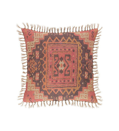 Pine Cone Hill Anatolia Linen Kilim Print Decorative Pillow