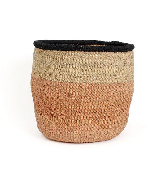 Dipped Ochre Grass Large Planter