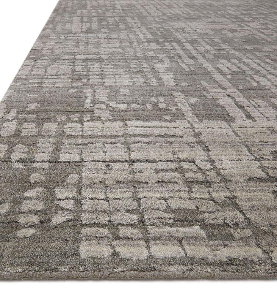 Arlo ARL-02 Bark / Ash Rug detail