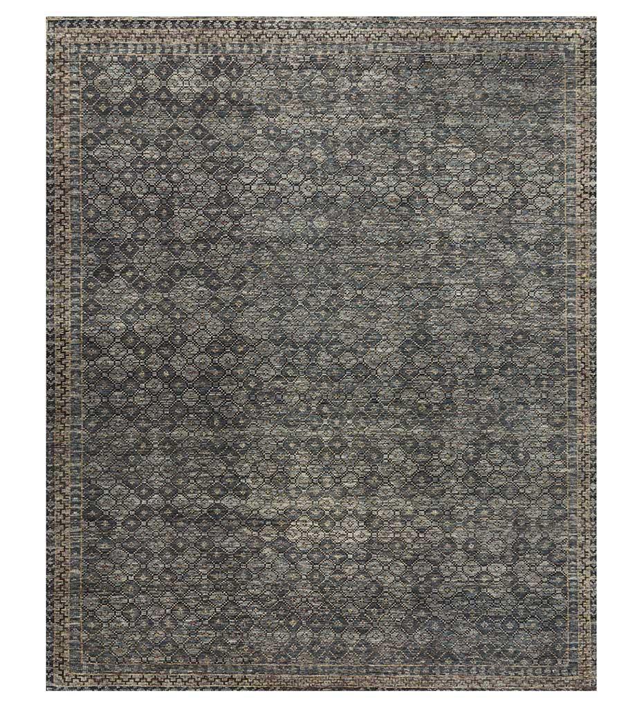 Amara AMM-01 Ink / Turquoise Rug