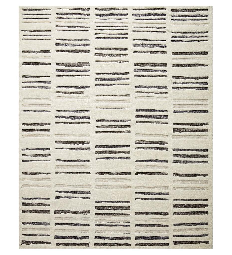 Bennett BE-01 Ivory / Charcoal Rug