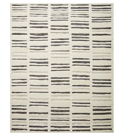 Bennett BE-01 Ivory / Charcoal Rug