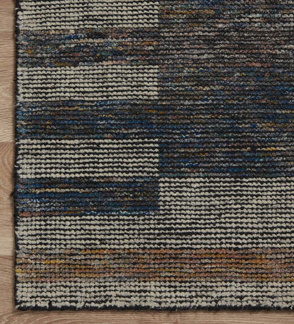 Issey ISY-01 Ivory / Multi Rug closeup