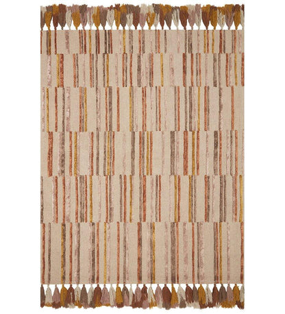 Jamila JAA-02 JB Oatmeal / Santa Fe Spice Rug