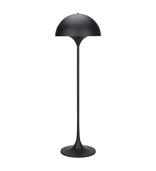 Cataracta Floor Lamp, Black Metal